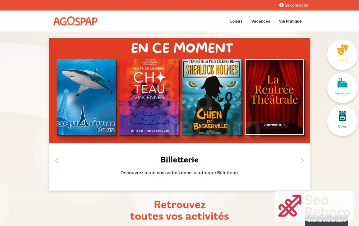Capture : AGOSPAP